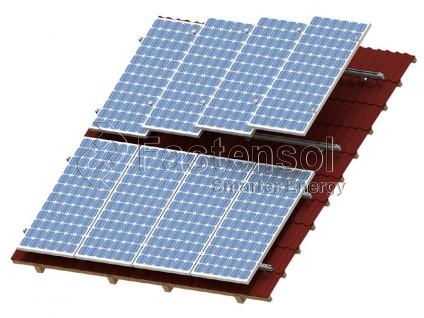производитель солнечных систем крепления скатной крыши