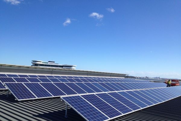 солнечная система крепления наклона плоской крыши - проект 45 кВт Австралии