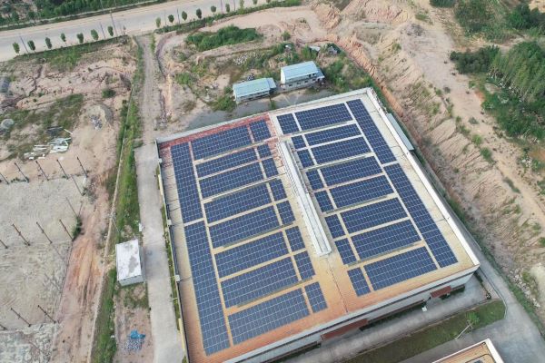  5 МВт металлическая крыша L-ножки решение в Китае