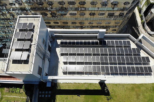 Монтажное решение для плоской крыши мощностью 200 кВт в Гонконге